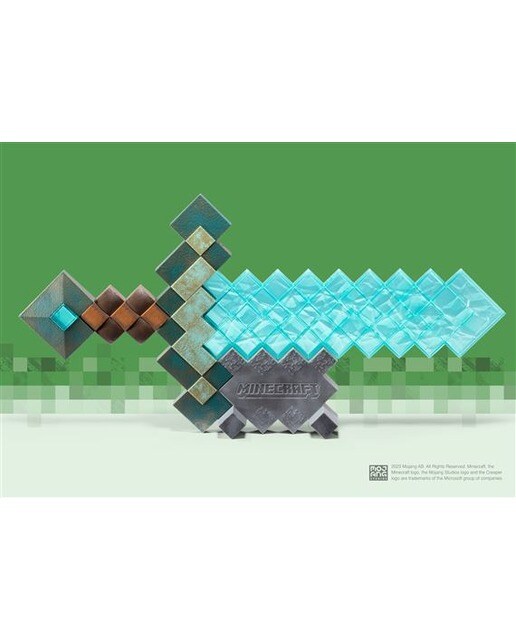 Réplica Diamond Sword Minecraft The Noble Collection 6