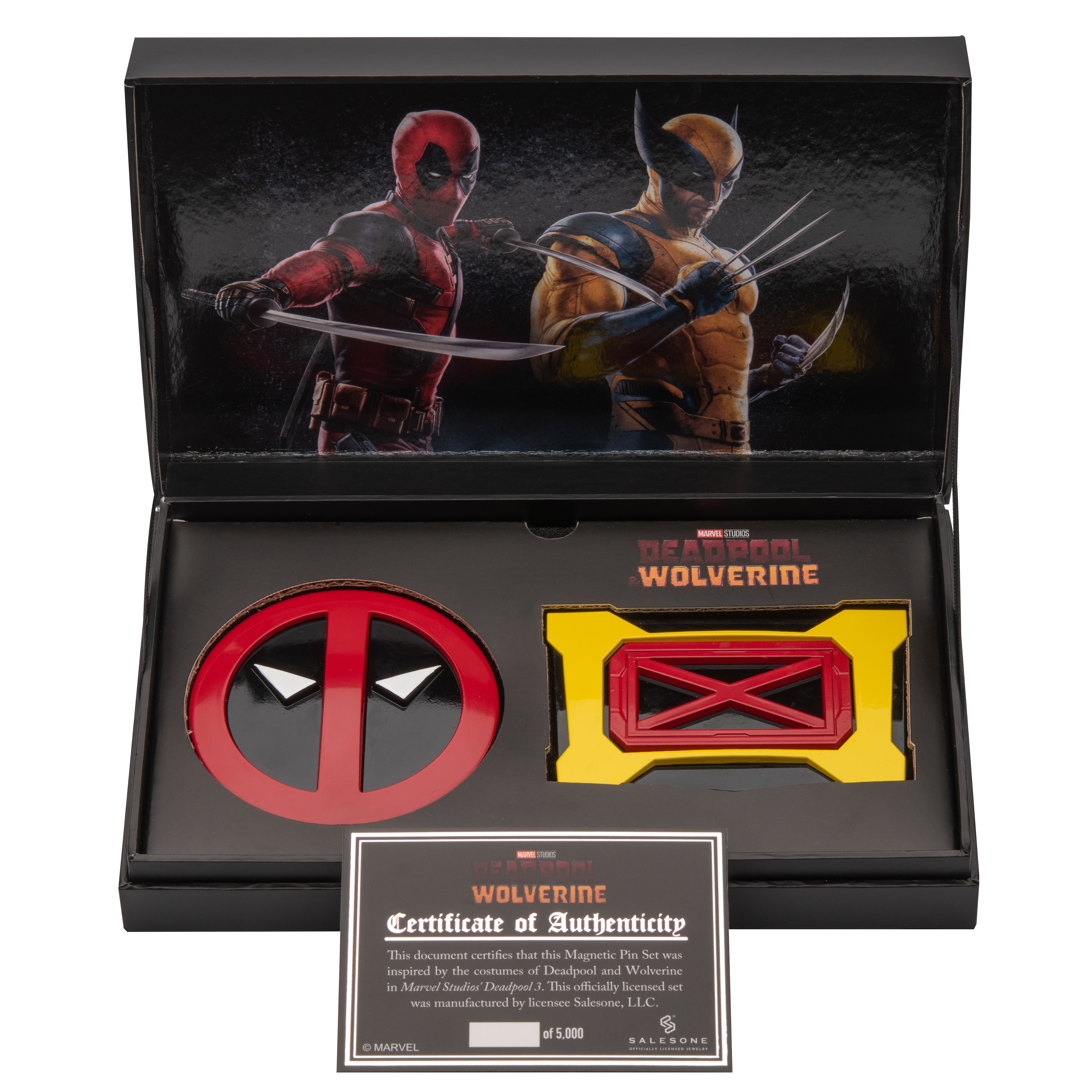Réplica Fivele Deadpool & Wolverine Deadpool 3 Salesone 2