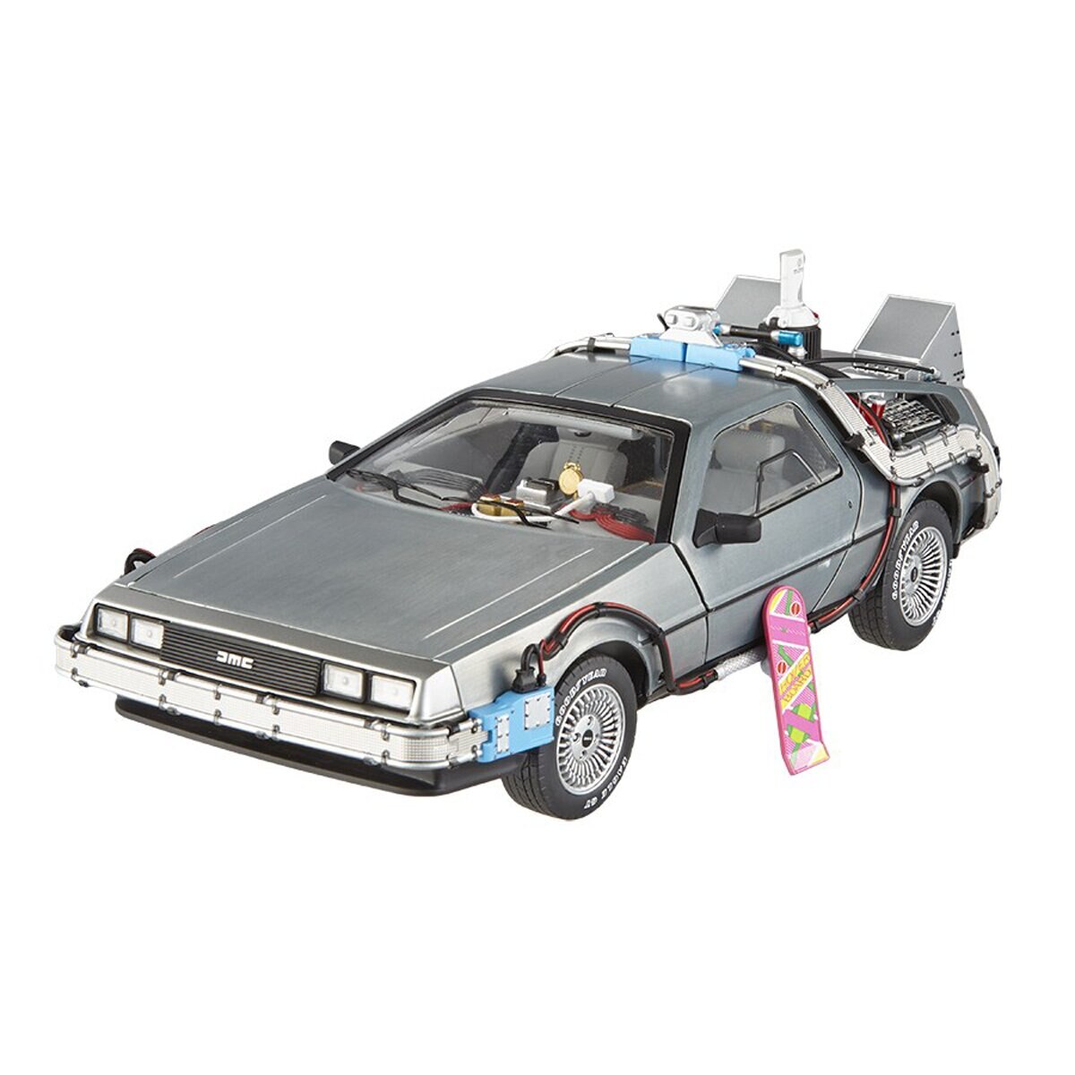 Imagem 0 de Carro Back to the Future Delorean com Mr Fusion Escala 1/18