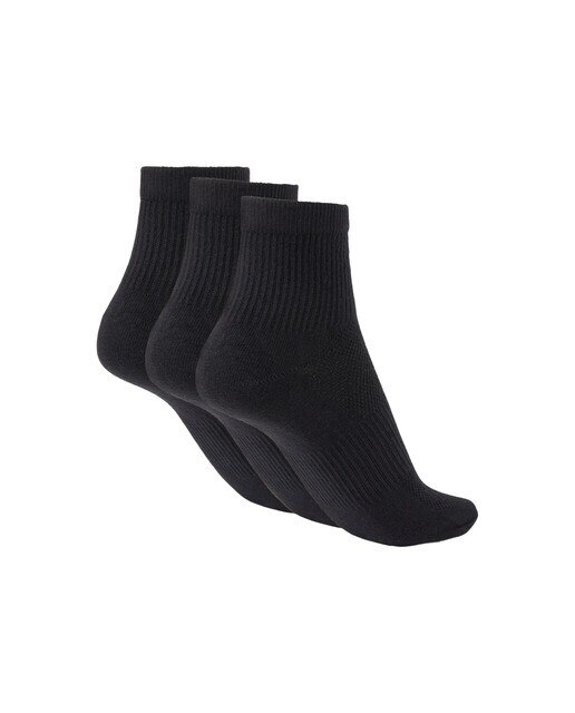 Calcetín de Running Bommerang pack de tres pares - Negro Negro-2