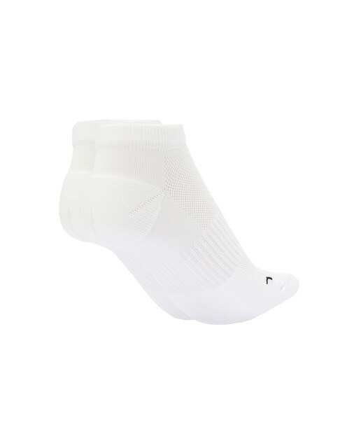 Calcetín de Running Boomerang Advance pack de dos pares caña baja - Blanco Blanco-2