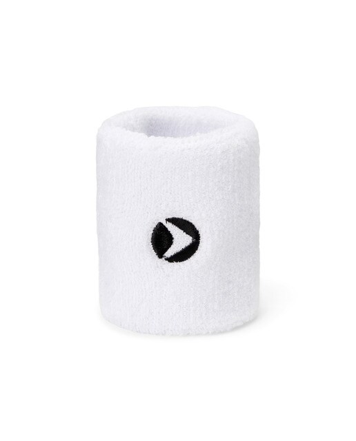 Par de punhos elásticos 3'' Boomerang Branco-2