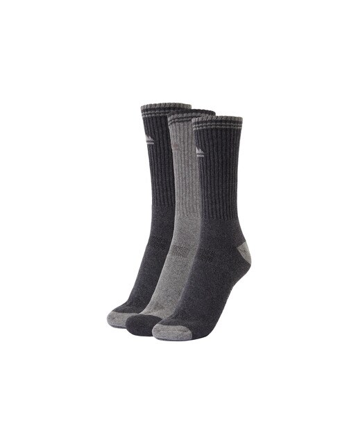 Pack de 3 pares de calcetines de montaña Mountain Pro - Gris oscuro Gris oscuro-1