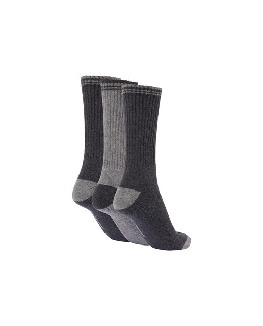 Pack de 3 pares de calcetines de montaña Mountain Pro - Gris oscuro Gris oscuro-2