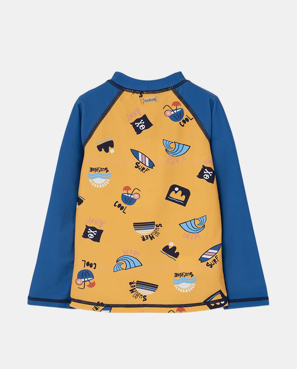 T-shirt de Malha de Poliamida Boboli Amarelo-2