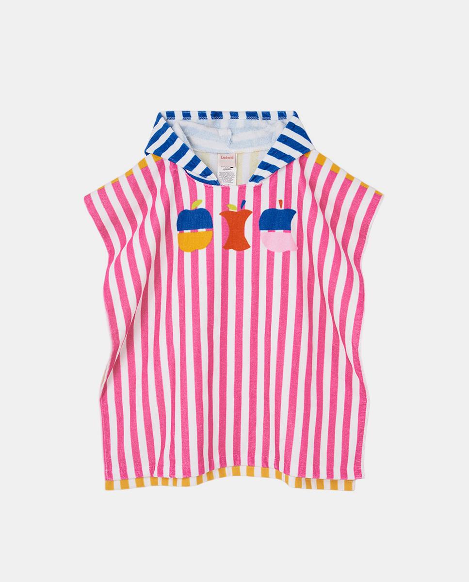 Imagem 0 de Toalha às Riscas com Capuz