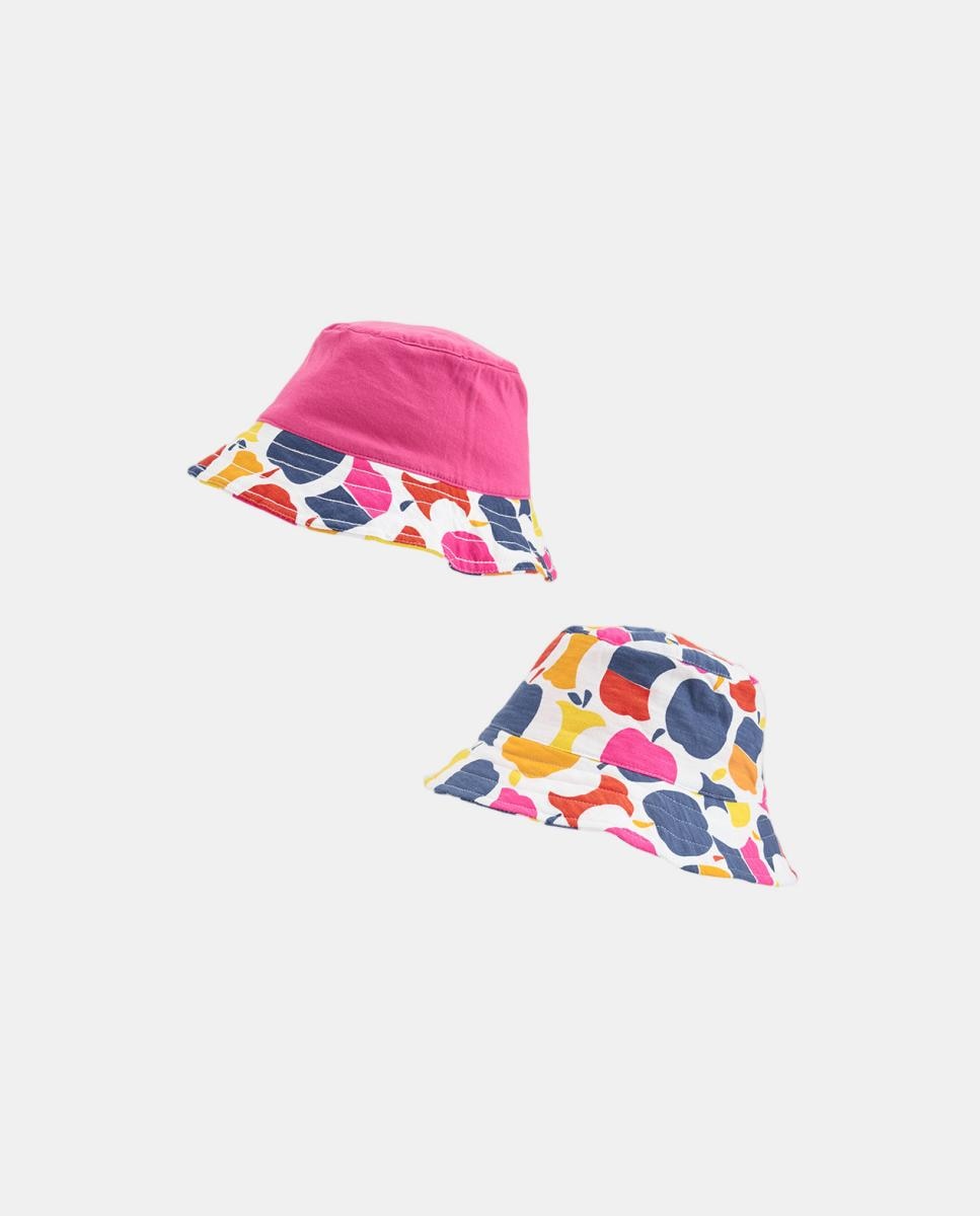 Imagem 0 de Gorro Reversível com Maçãs