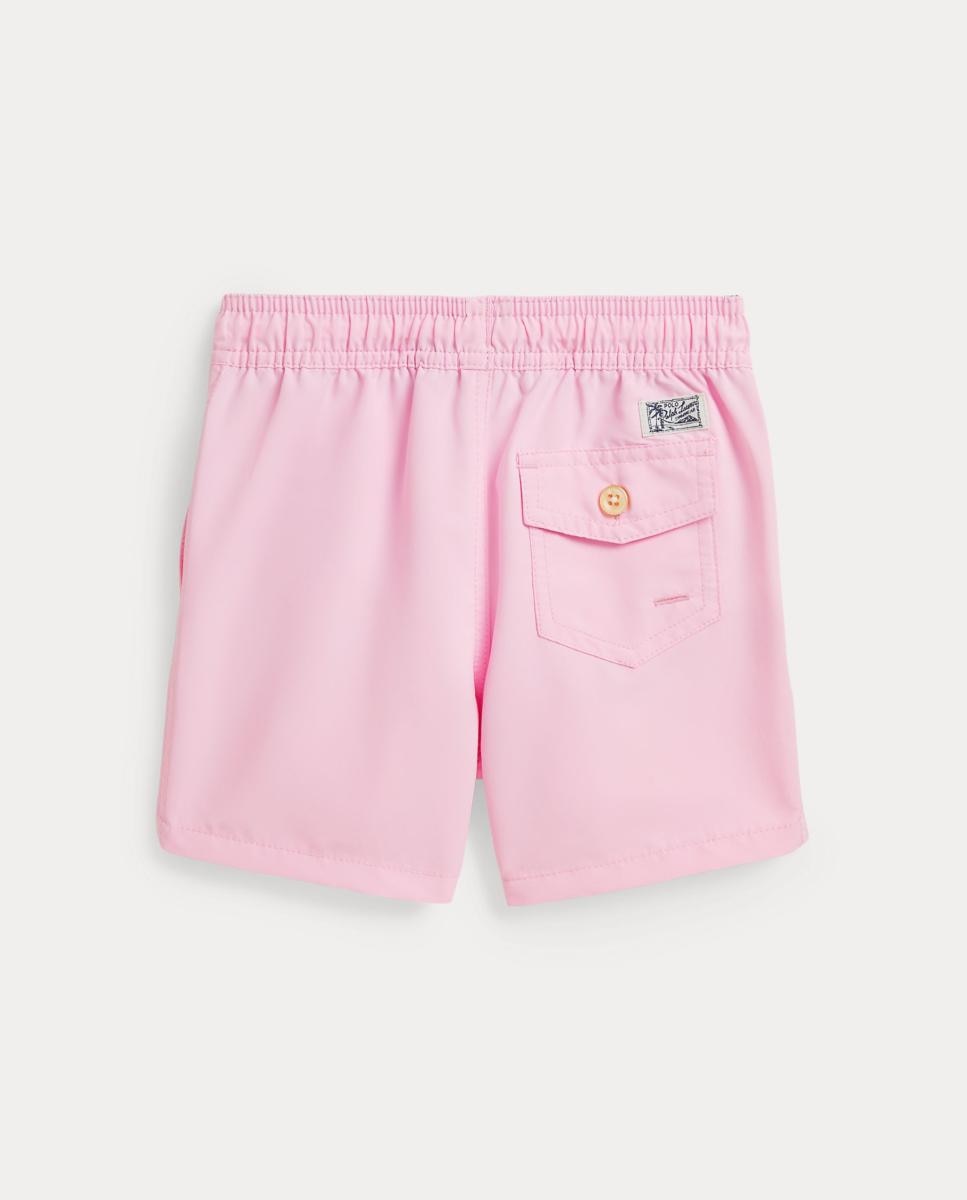 Calções de Banho com Cavalo Polo Ralph Lauren Rosa-claro-2