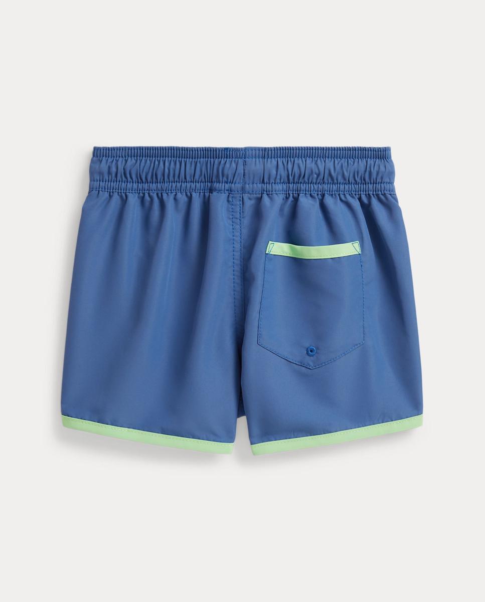 Calções de Banho com Polo Bear Azulão-5