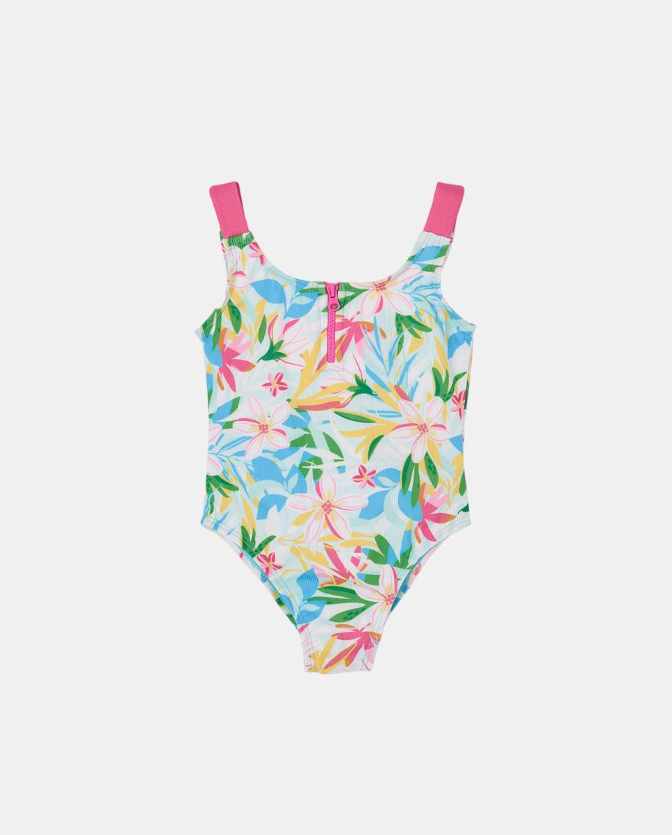 Imagem 0 de Fato de Banho de Poliamida com Estampado Floral