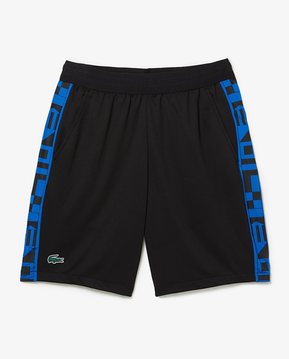 Calções Desportivos Regular Fit Preto-6