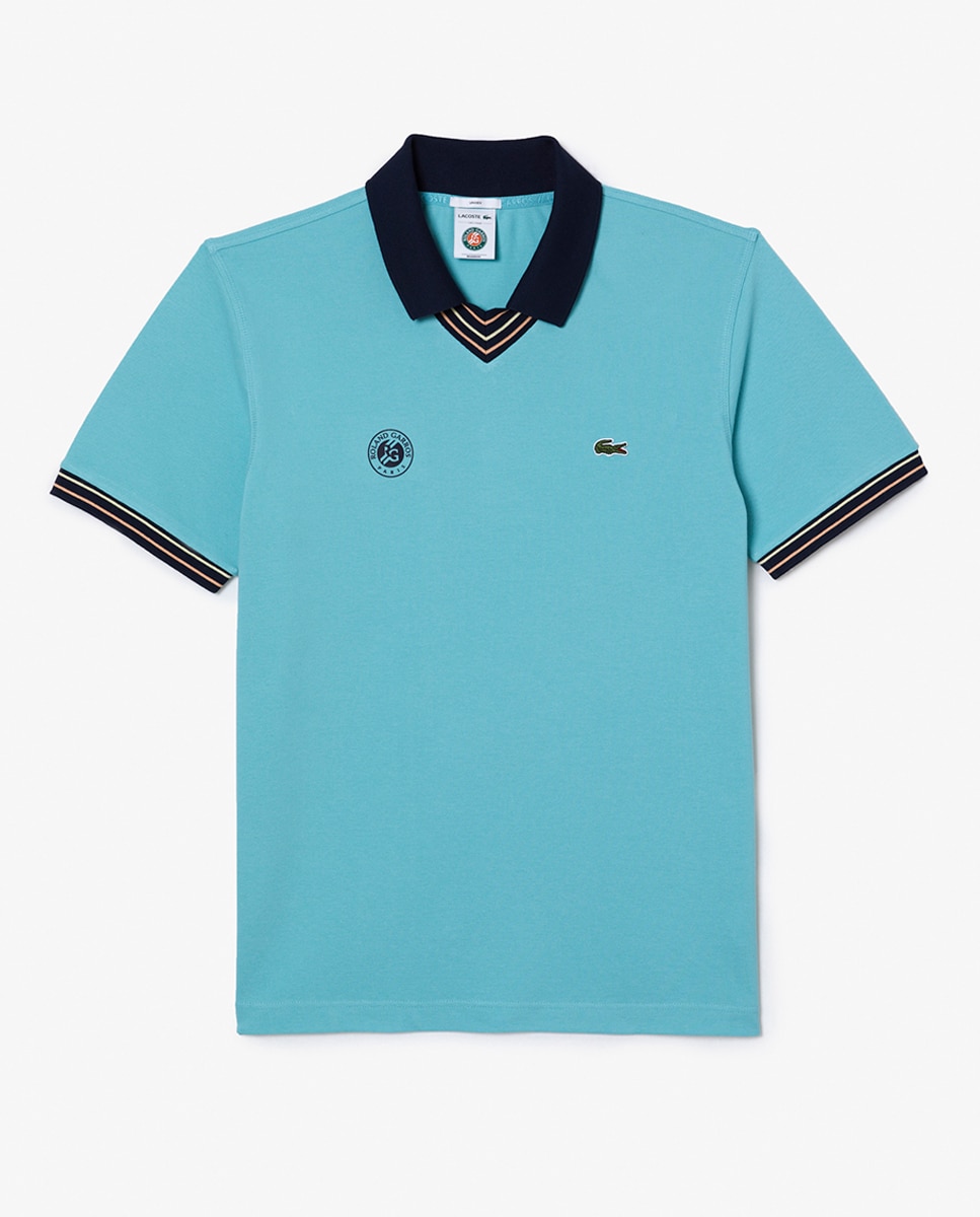 Imagem 0 de Polo Unissexo Sport Roland Garros Edition com Colarinho em Bico