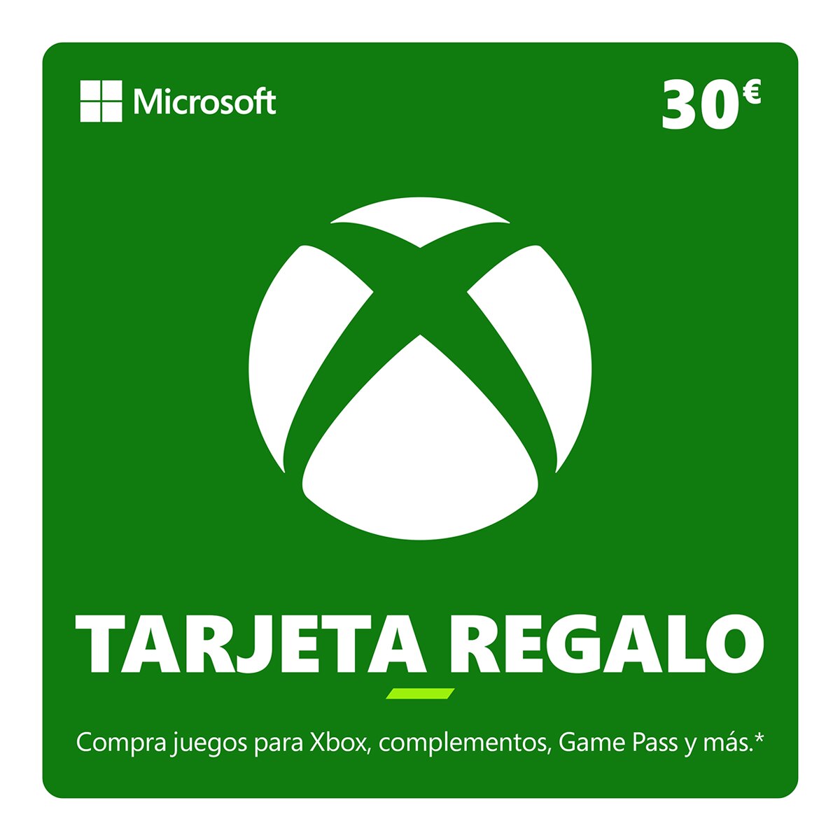Imagen 0 de Tarjeta Regalo Xbox 30€ - Descarga digital