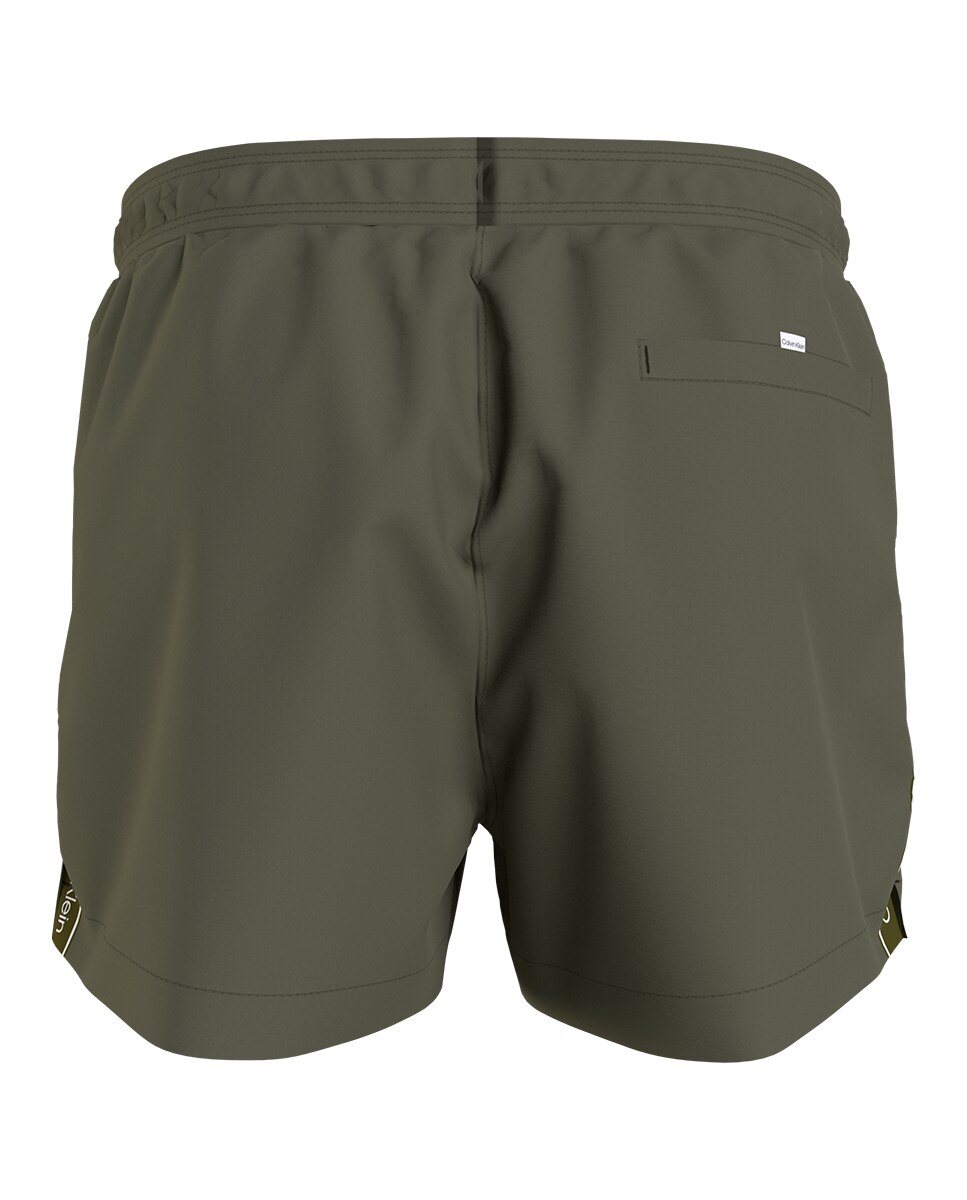 Bañador corto con cordón de hombre - Calvin Klein - Verde Verde-7