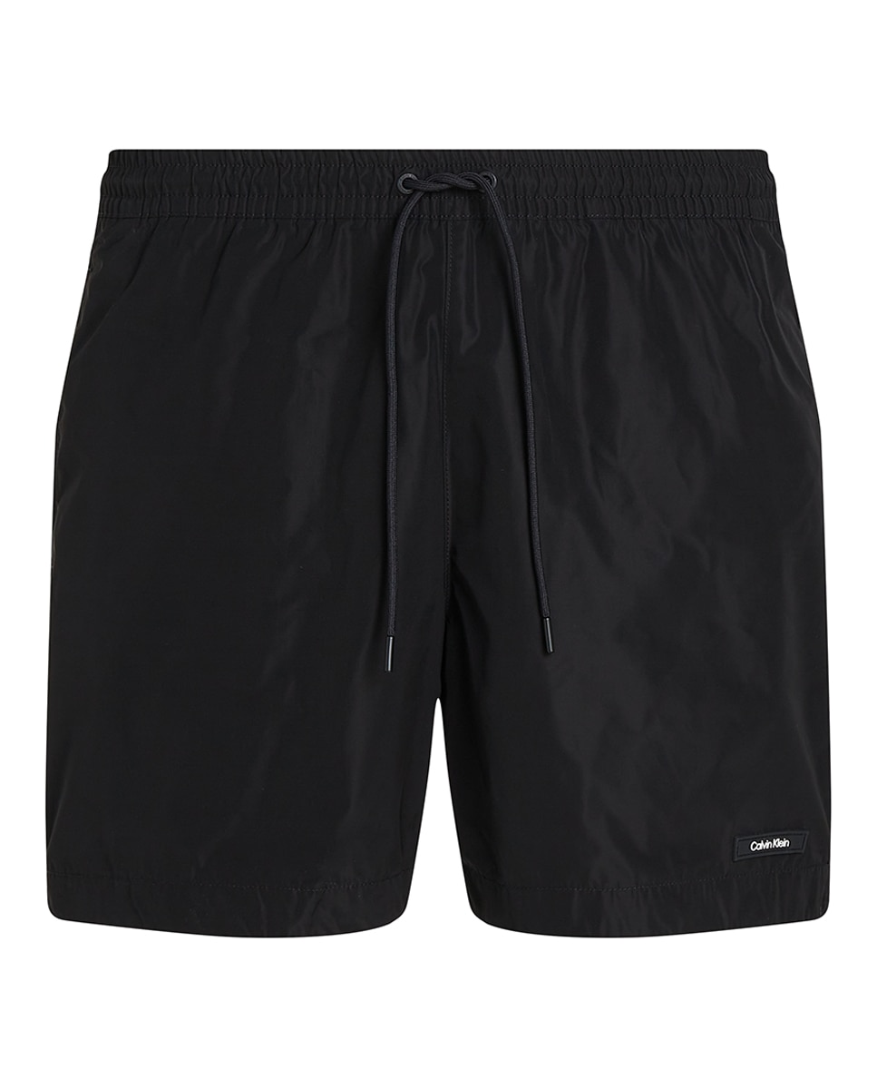 Calções Médios com Logótipo Preto-4