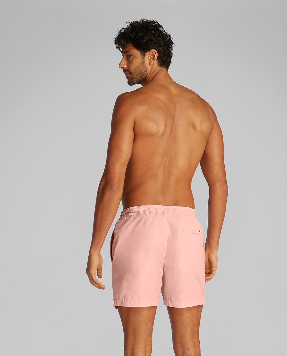 Calções Médios com Logótipo Salmão-2