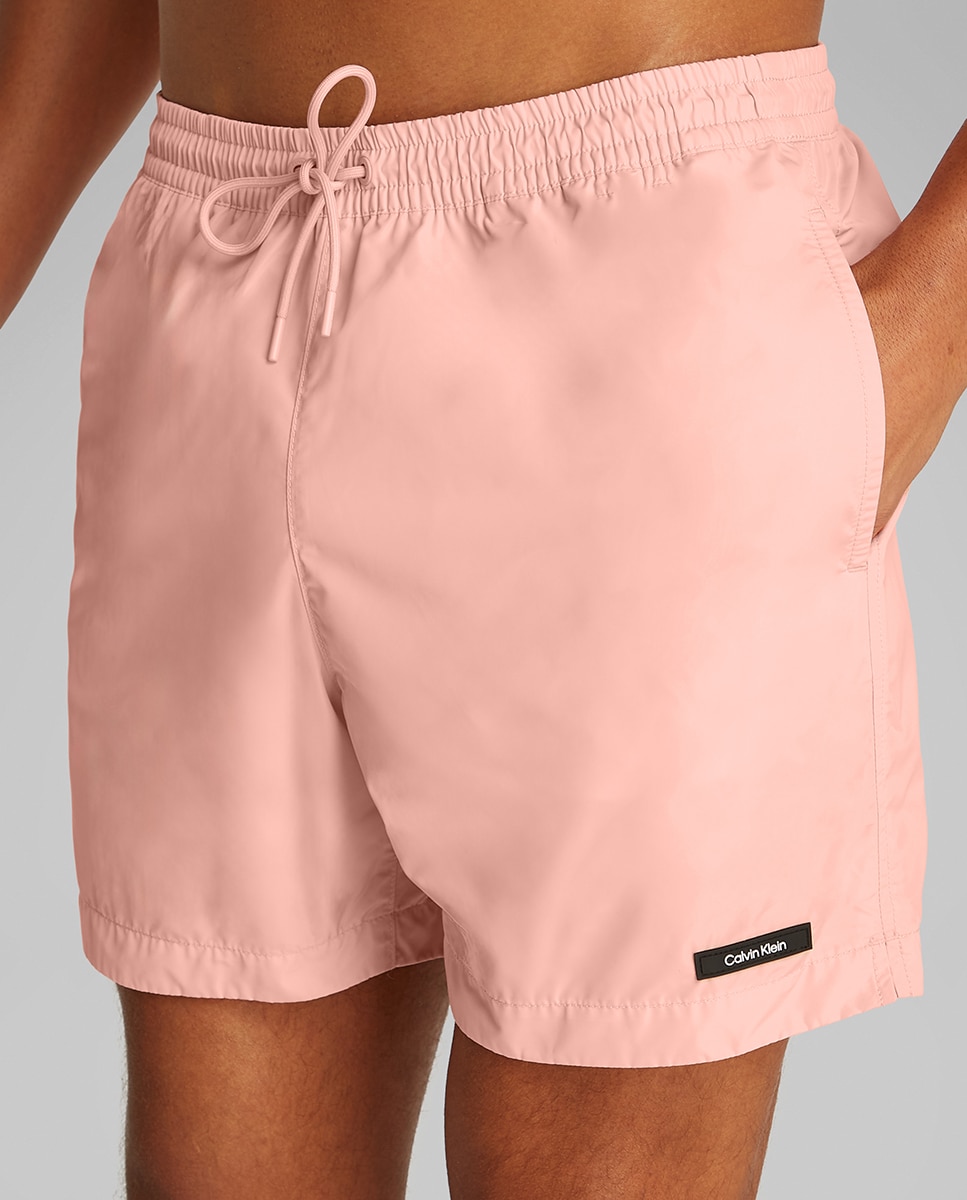 Calções Médios com Logótipo Salmão-3