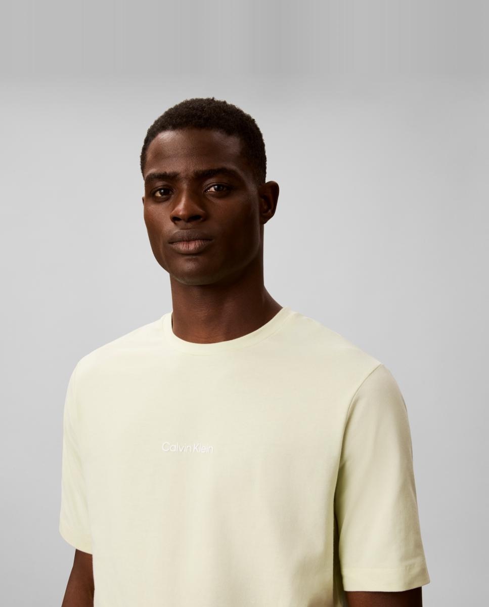 T-Shirt de Gola Redonda Verde-4