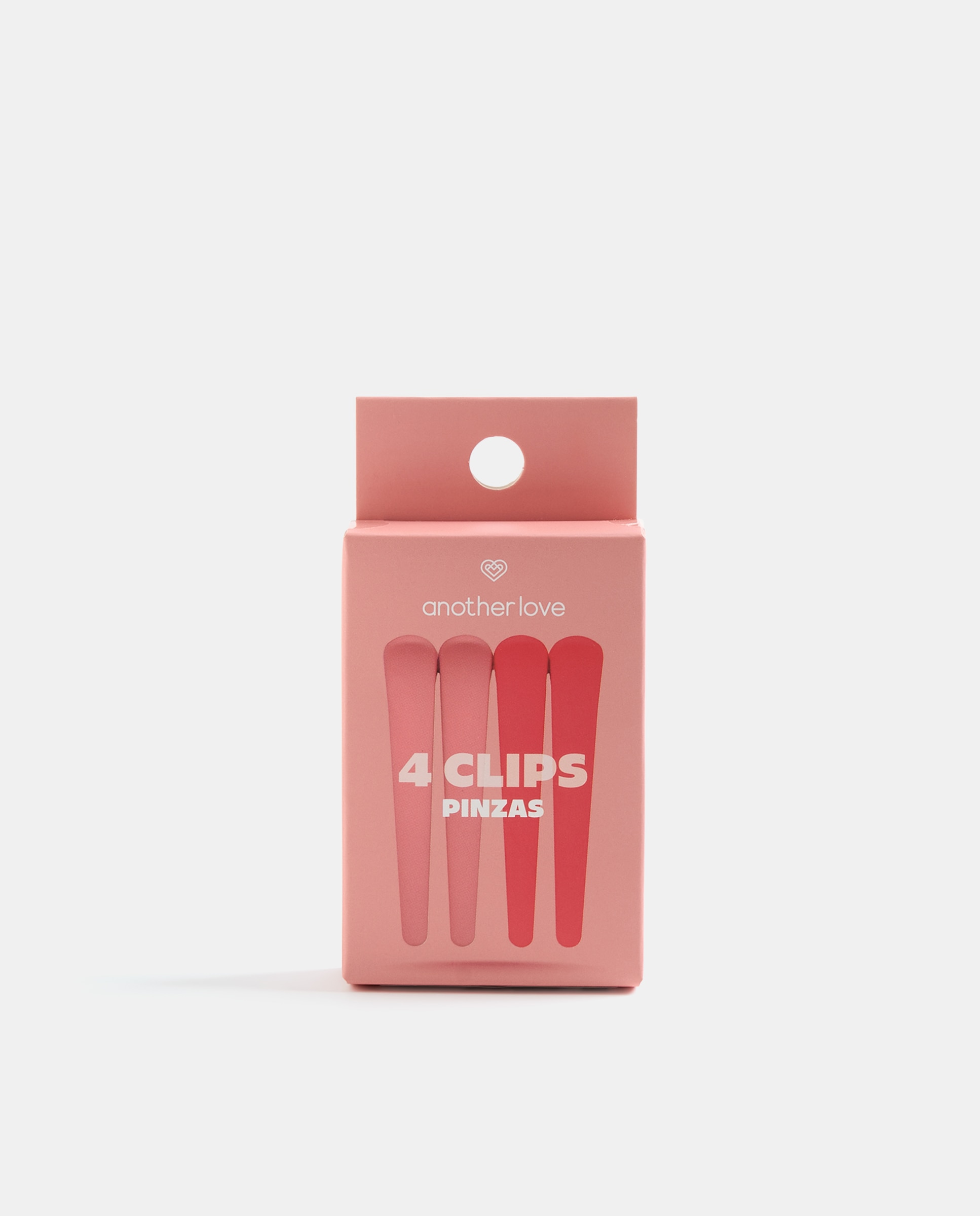 Set 4 Pinzas Another Love - Coral Coral-3