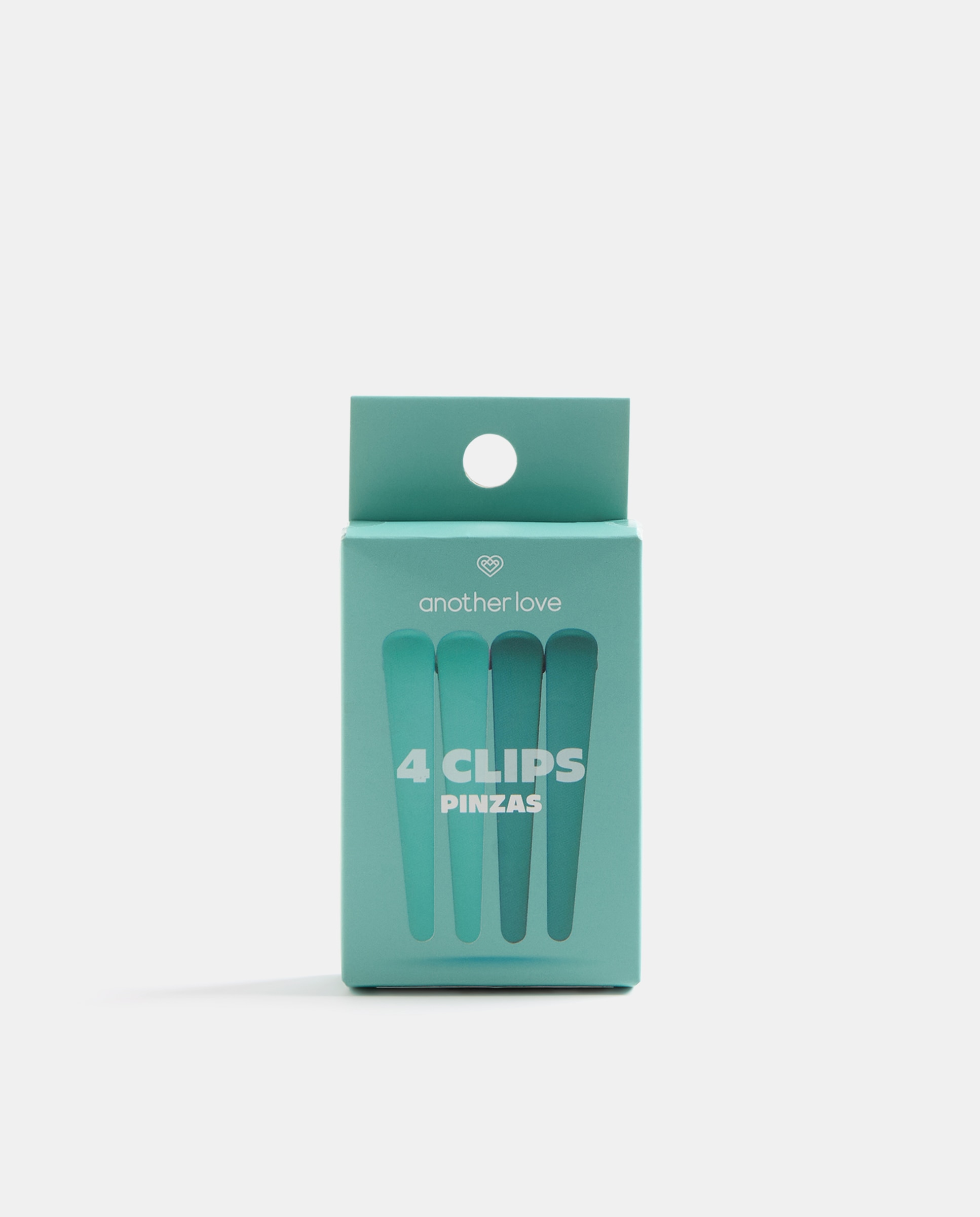 Set 4 Pinzas Another Love - Menta Menta-3