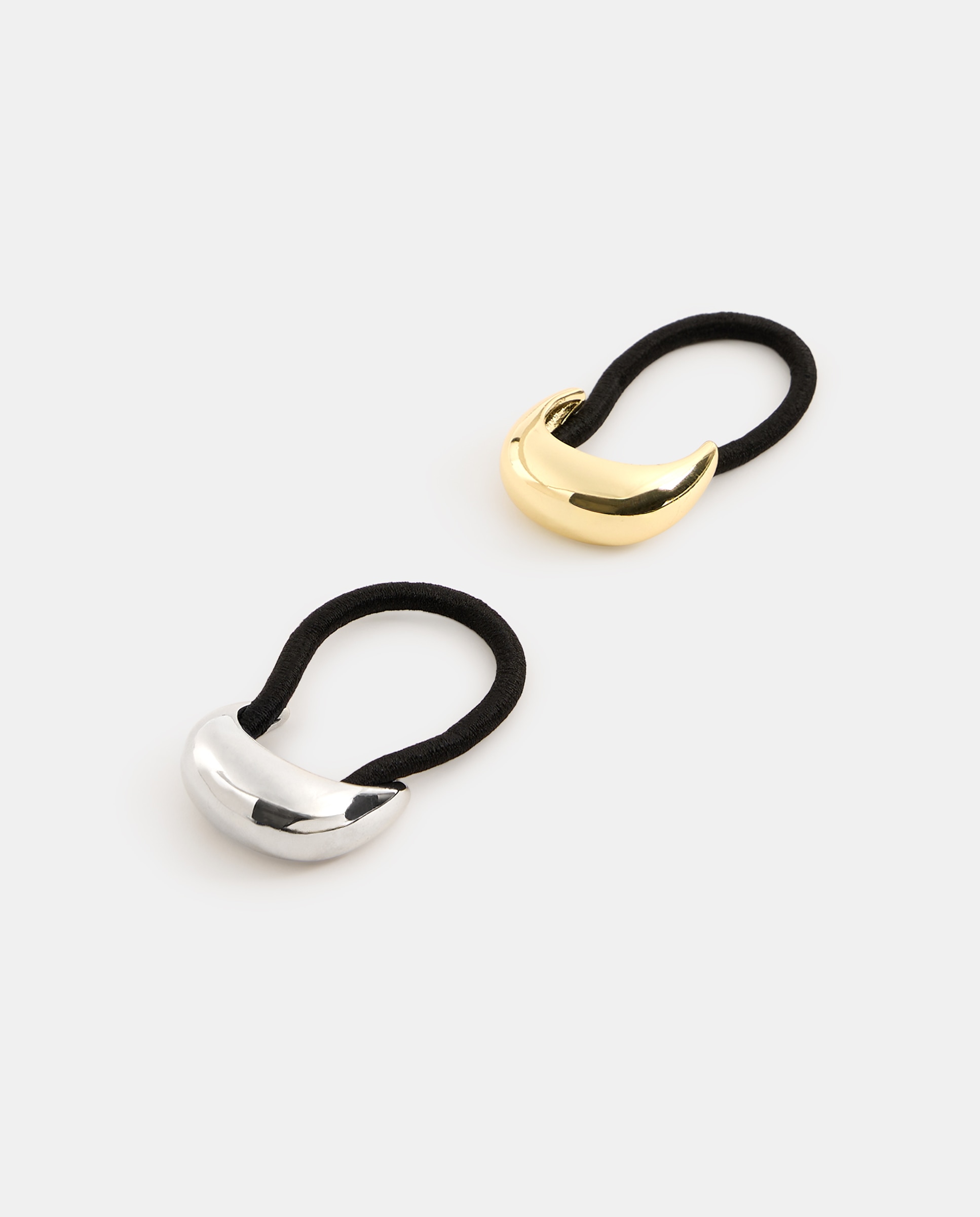 Imagem 0 de Conjunto de 2 Elásticos para o Cabelo com Contas 