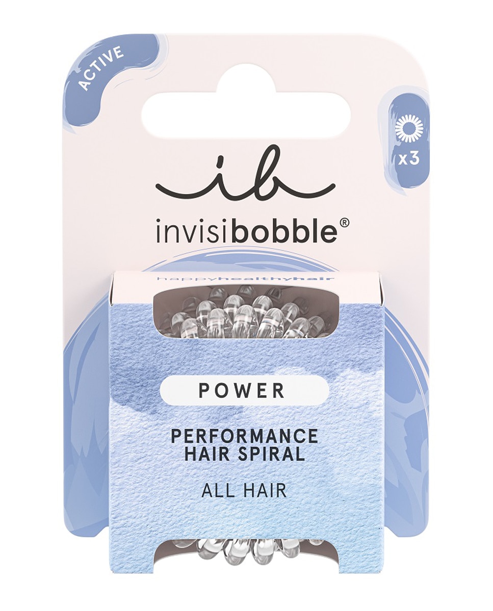 Imagen 1 de Coletero Power Crystal Clear Invisibobble