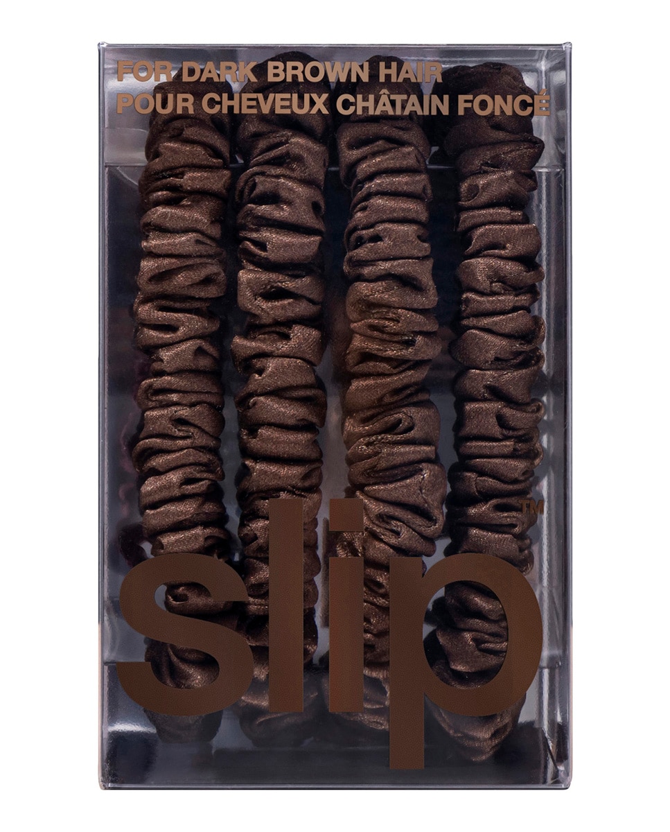Coletero Fino De Seda Pura Vuelta A Lo Básico Slip - marrón oscuro marrón oscuro-7