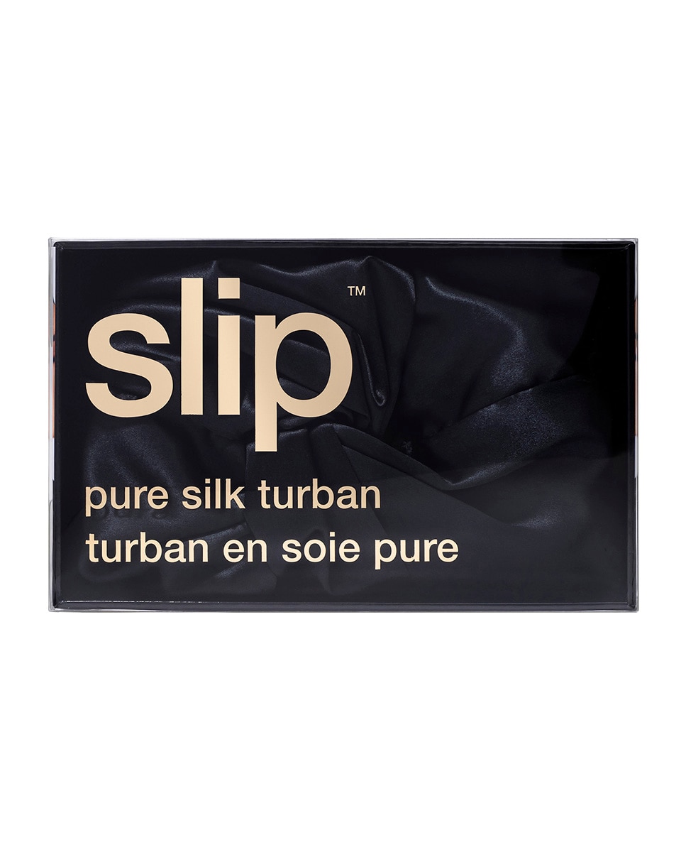 Turbante De Seda Puraslip - negro negro-4