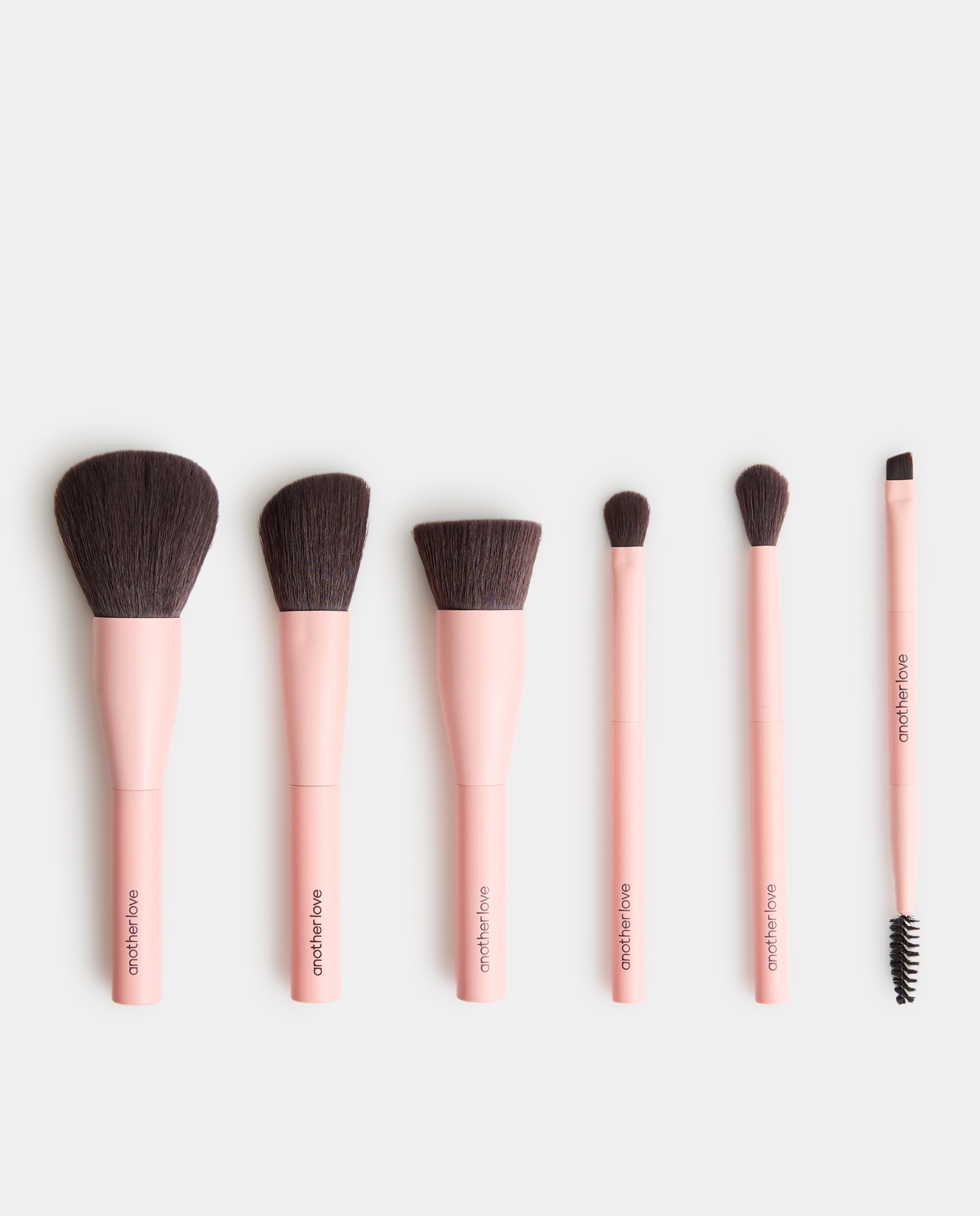 Imagen 0 de Set 6 Brochas y Pinceles de Viaje Rosa Another Love