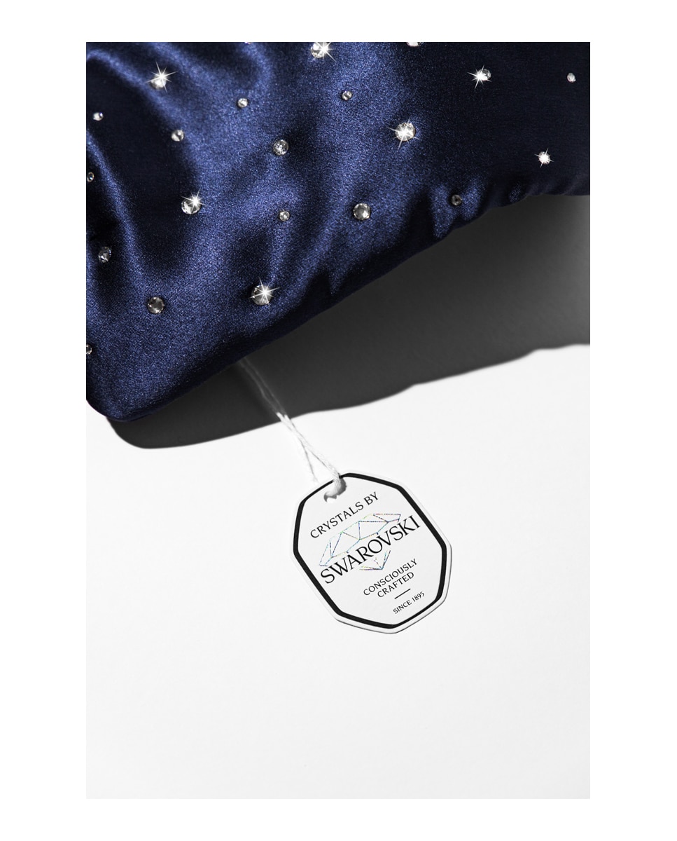 Imagen 5 de Antifaz de Seda Swarovski Crystals Drowsy