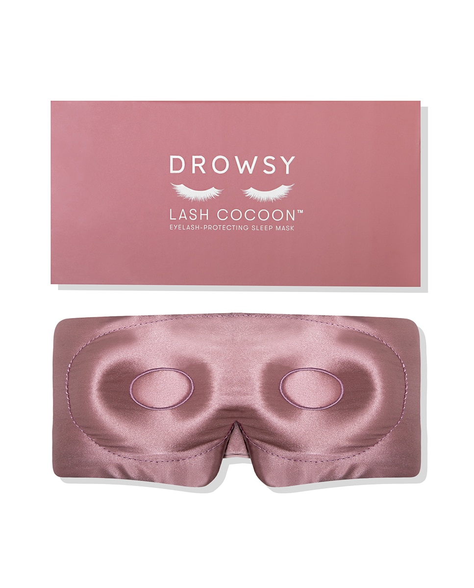 Imagen 9 de Antifaz de Seda Protección de Pestañas Damask Rose Drowsy