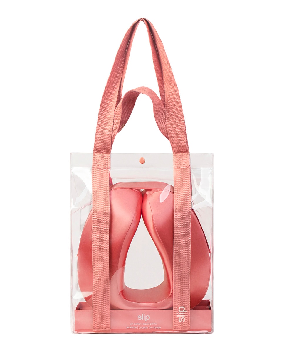 Almohada De Viaje De Seda Pura Jet Setter Slip - colorete colorete-2