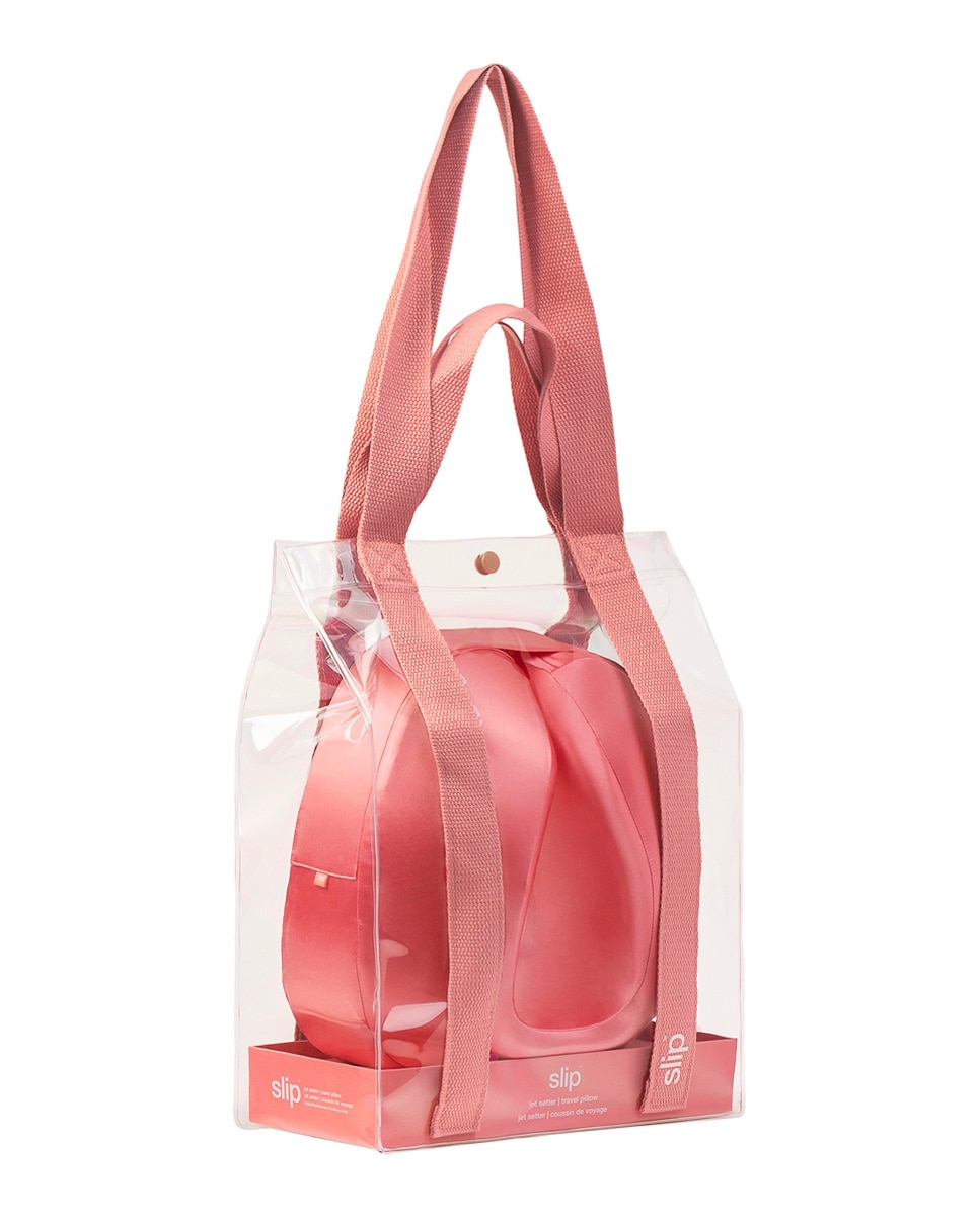 Almohada De Viaje De Seda Pura Jet Setter Slip - colorete colorete-3