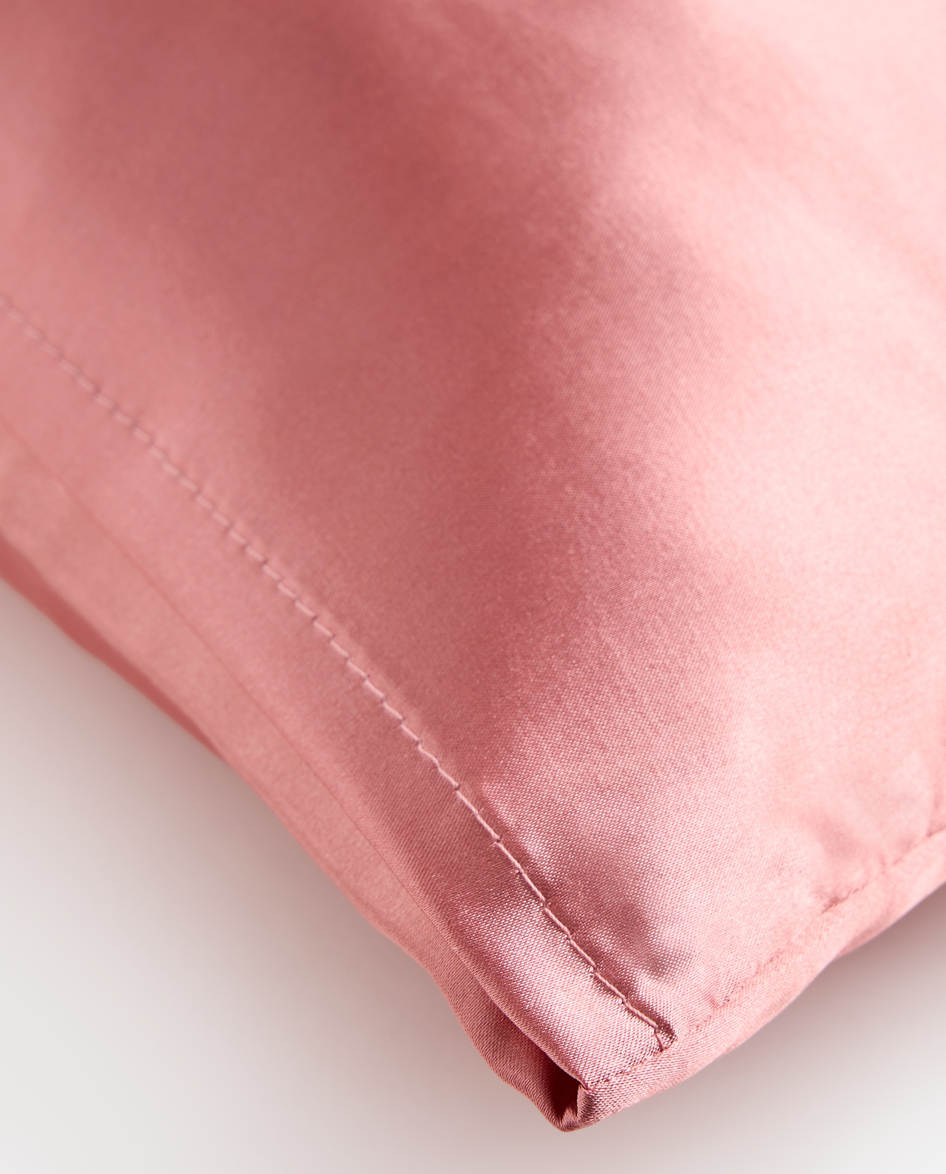 Funda De Almohada Satén Another Love - Rosa Rosa-3
