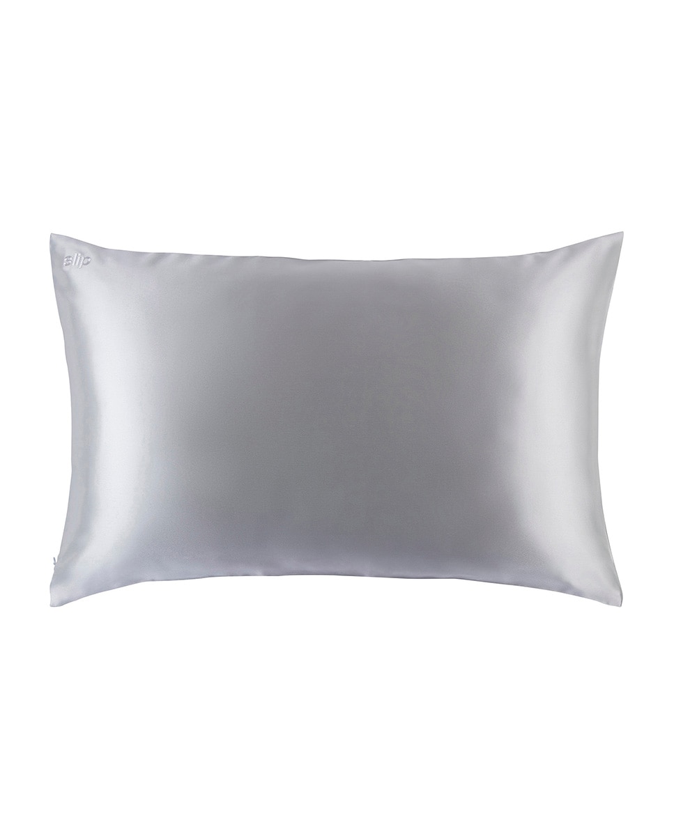 Imagen 0 de Funda De Almohada De Seda Pura Queen
 Slip plateado