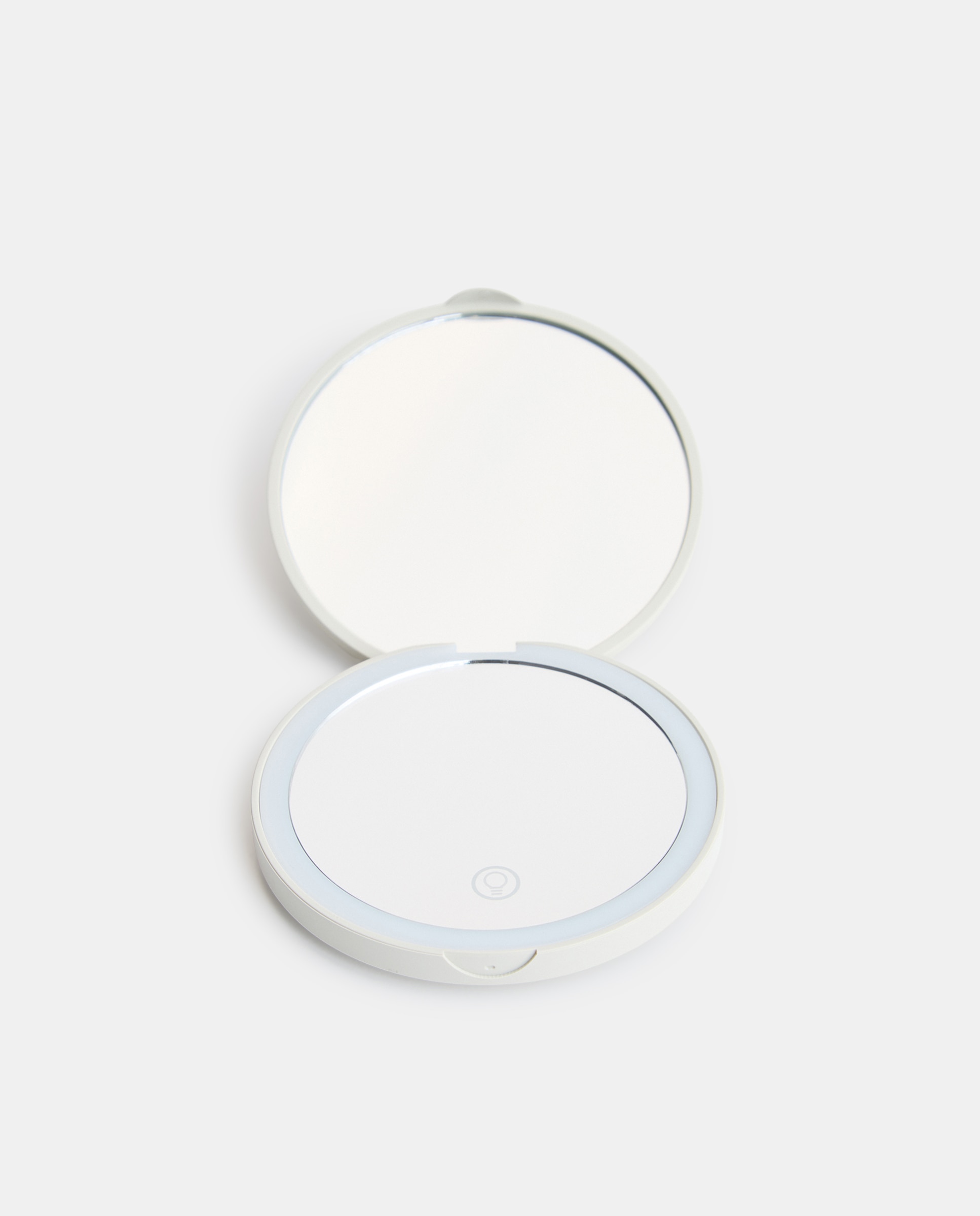 Imagen 0 de Espejo Compacto 2X con Luz Led Beige Another Love