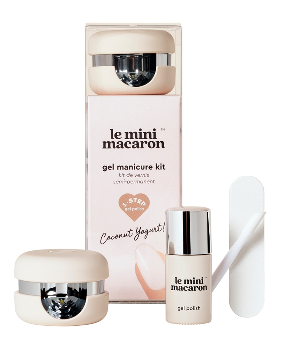 Imagen 1 de Kit de Manicura Semipermanente Coconut Yogurt Le Mini Macaron Coconut Yogurt