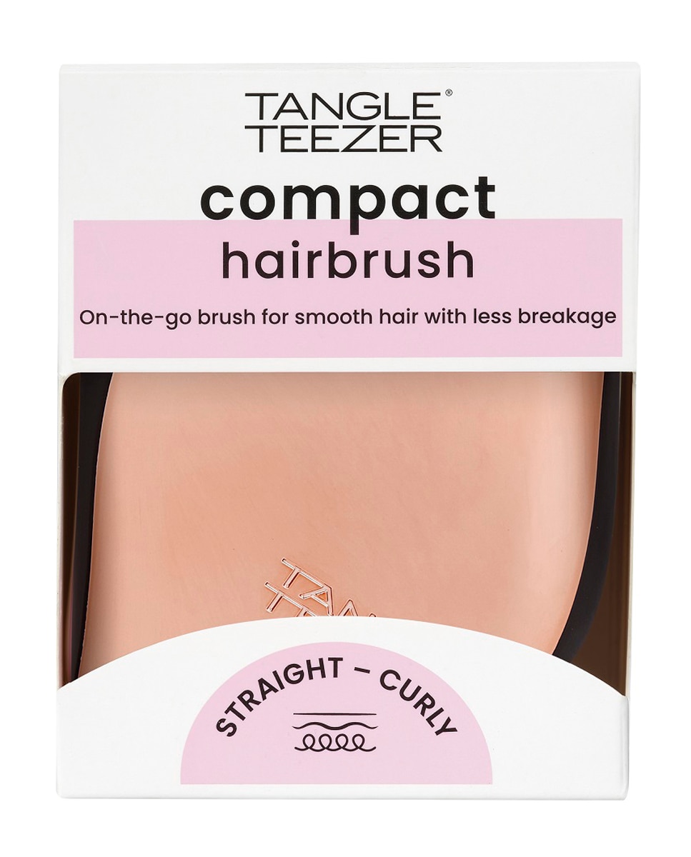 Cepillo desenredante - Compact Styler - Rose Gold Black Tangle Teezer 3