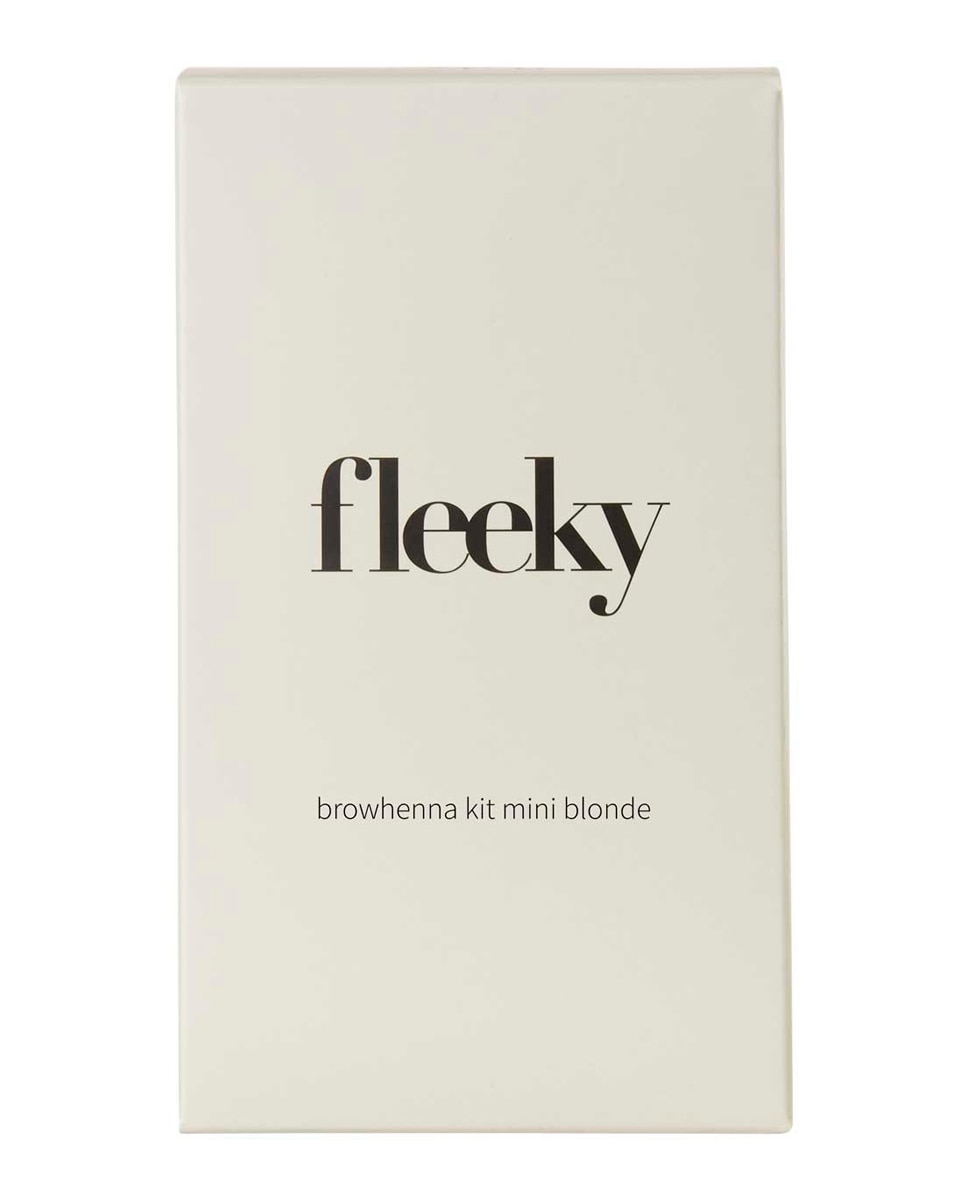 Imagen 2 de Kit de Henna para Cejas Teñidas y Definidas Brows Fleeky - Rubio Rubio