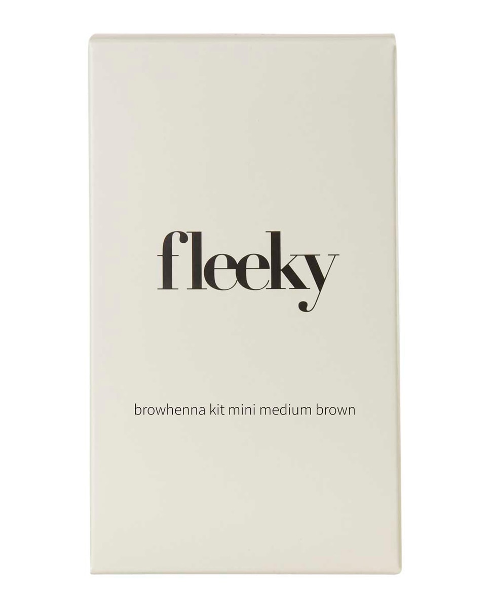 Imagen 2 de Kit de Henna para Cejas Teñidas y Definidas Brows Fleeky - Marrón Marrón