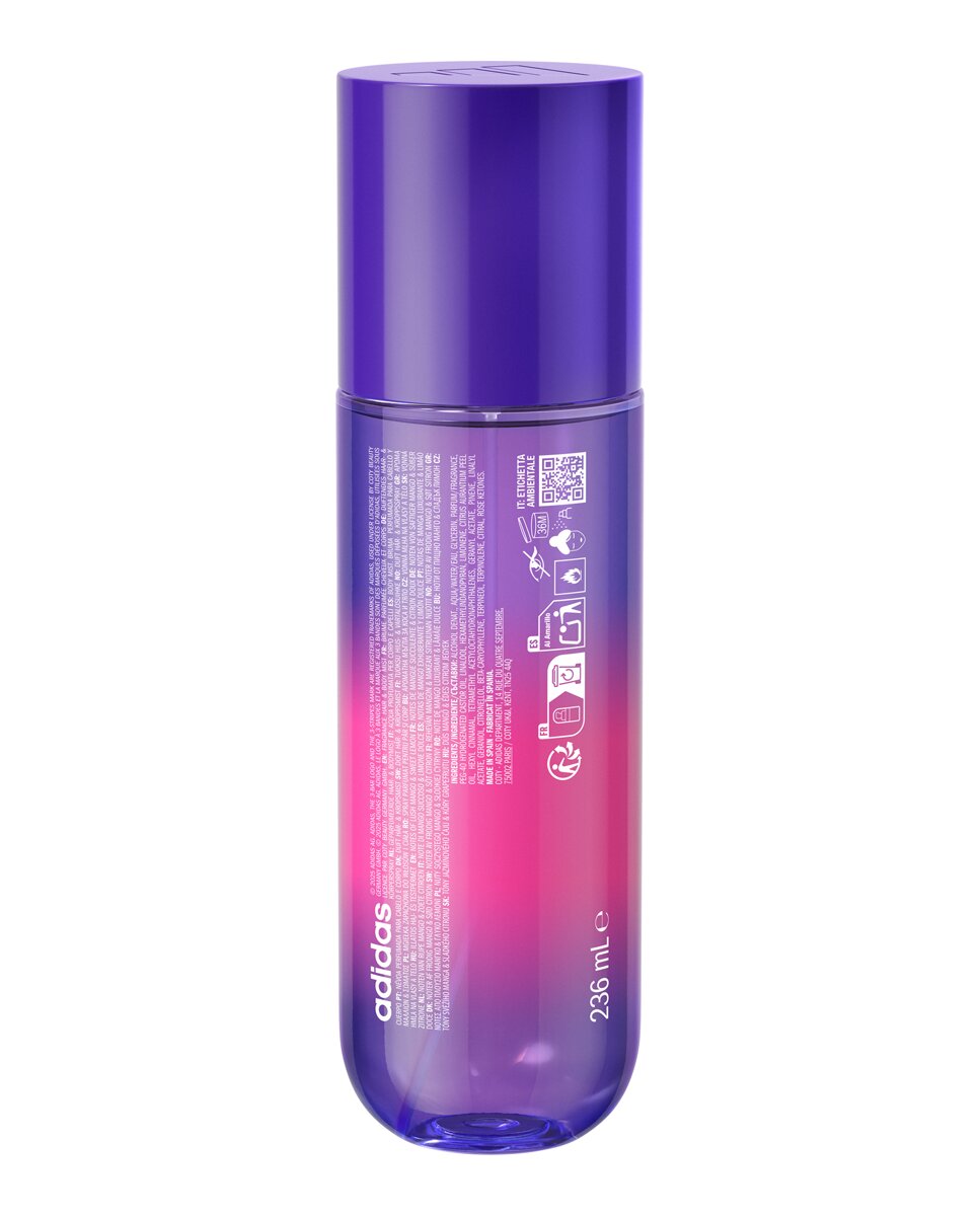 Imagen 2 de Hair & Body Mist Spark Up Vibes Fragrance 236 Ml Adidas - 236 ml