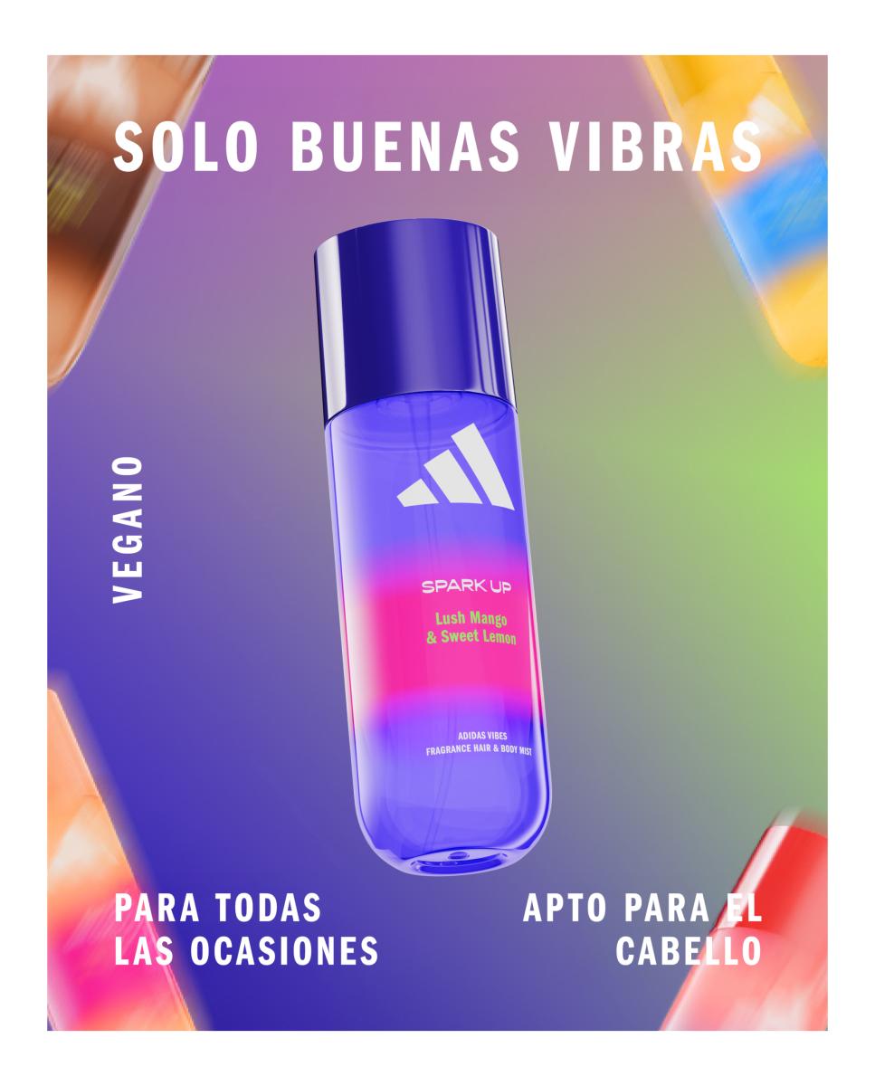Imagen 3 de Hair & Body Mist Spark Up Vibes Fragrance 236 Ml Adidas - 236 ml