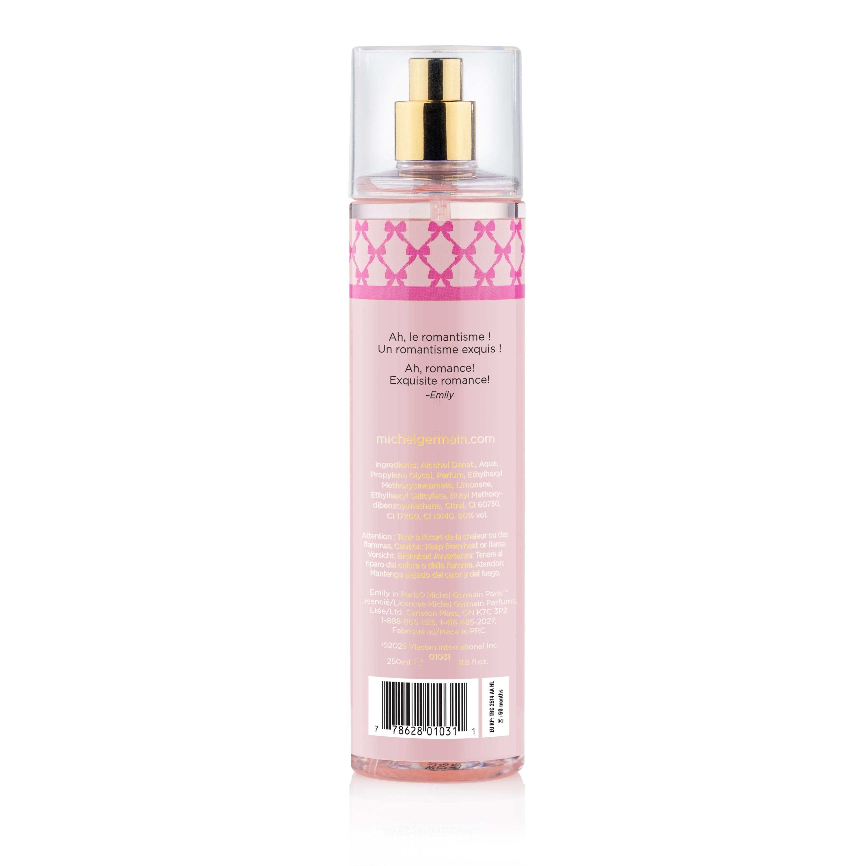 Imagen 2 de Body Mist Romantic 250 ml Emily In Paris