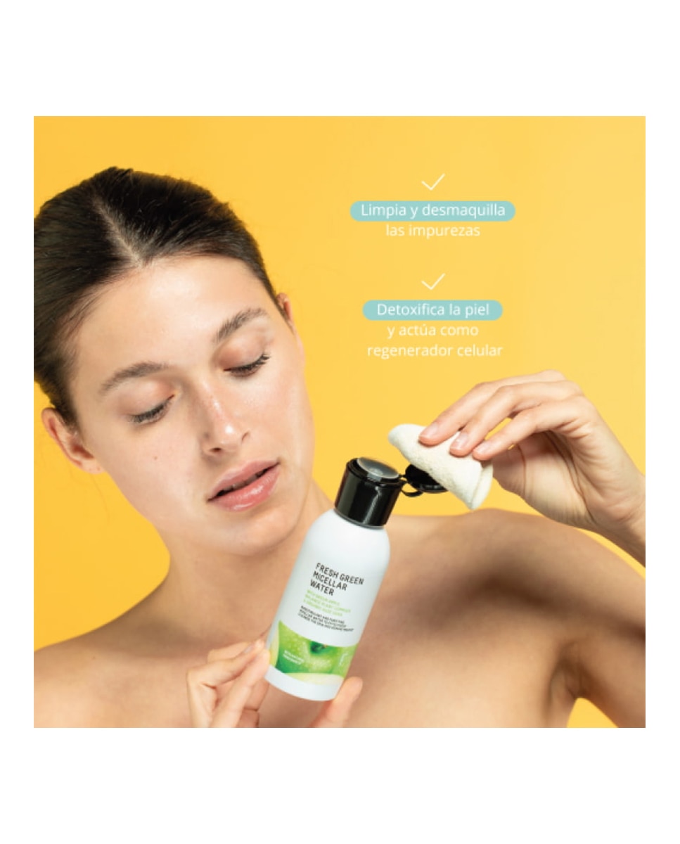 Imagen 6 de Agua Micelar Fresh Green Miscellar Water 100 ml Freshly Cosmetics - 100 ml