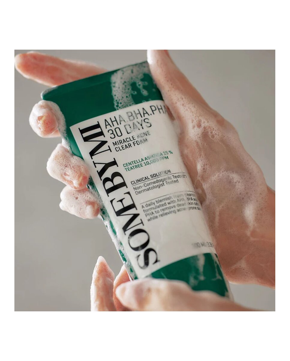 Imagen 3 de Limpiador Aha Bha Pha 30Days Miracle Acne Clear 100 Ml Some By Mi - 100 ml