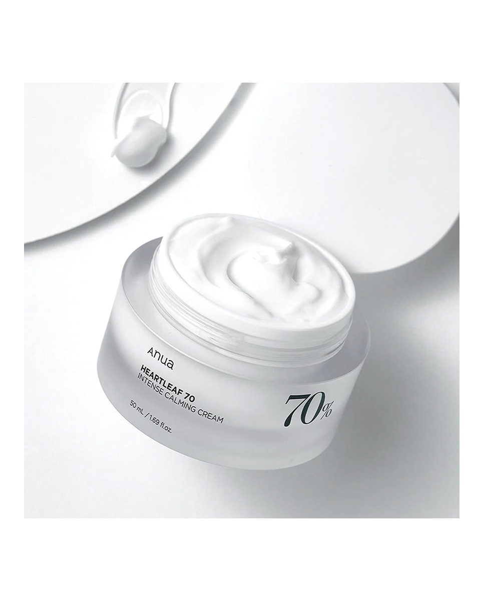 Imagen 2 de Crema Heartleaf 70% Intense Calming 50 Ml Anua - 50 ml