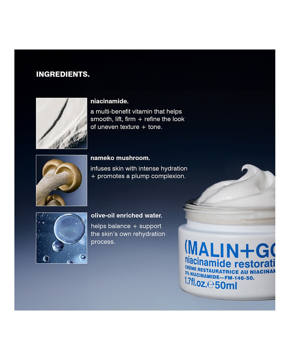 Imagen 4 de Crema Niacinamide Restorative 50 ml Malin+Goetz - 50 ml