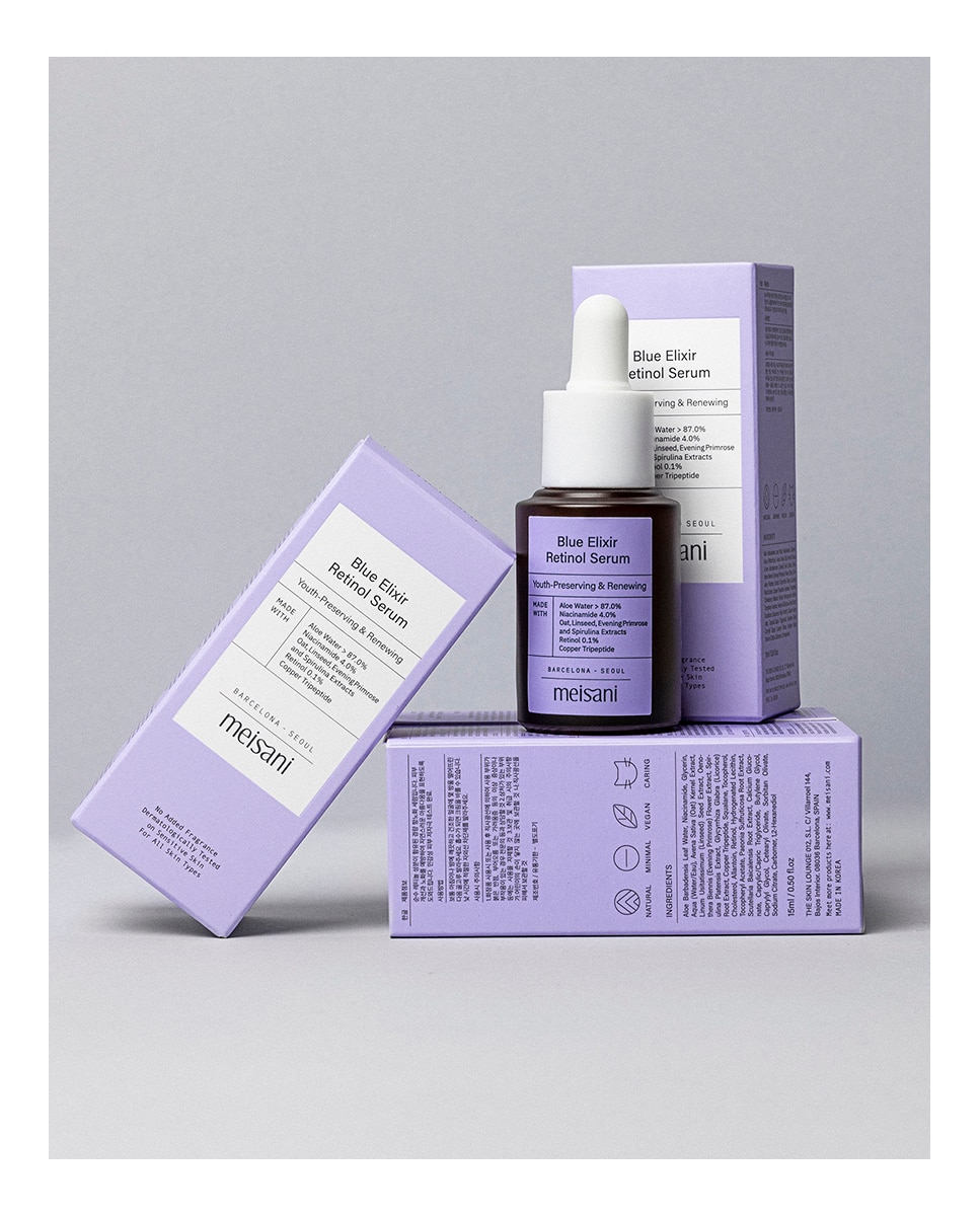 Imagen 7 de Sérums Blue Elixir Retinol 15 ml Meisani - 15 ml
