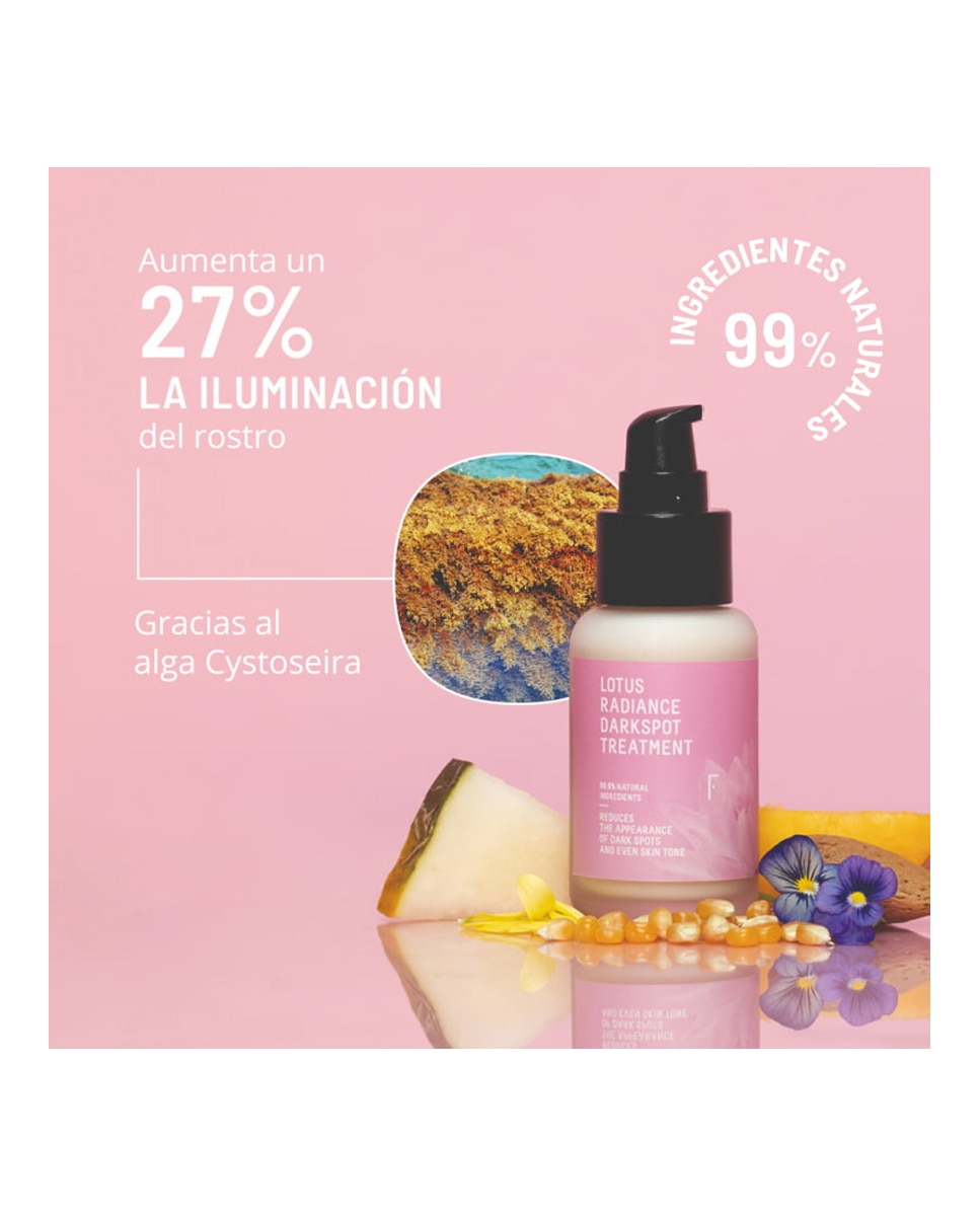 Imagen 5 de Tratamiento despigmentante Lotus Radiance Darkspot Treatment 50 ml Freshly Cosmetics - 50 ml