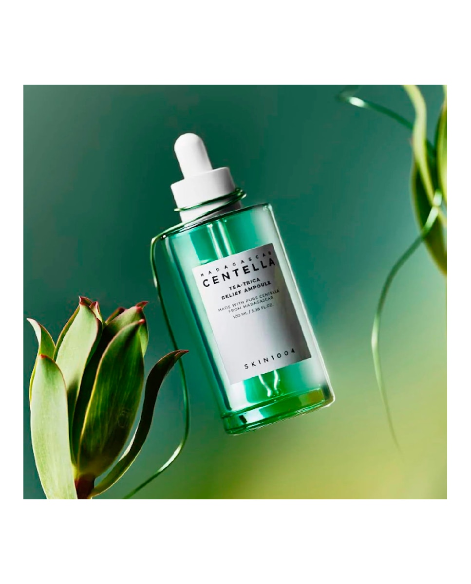 Imagen 3 de Ampolla Madagascar Centella Tea-Trica Relief 100 ml SKIN1004 - 100 ml